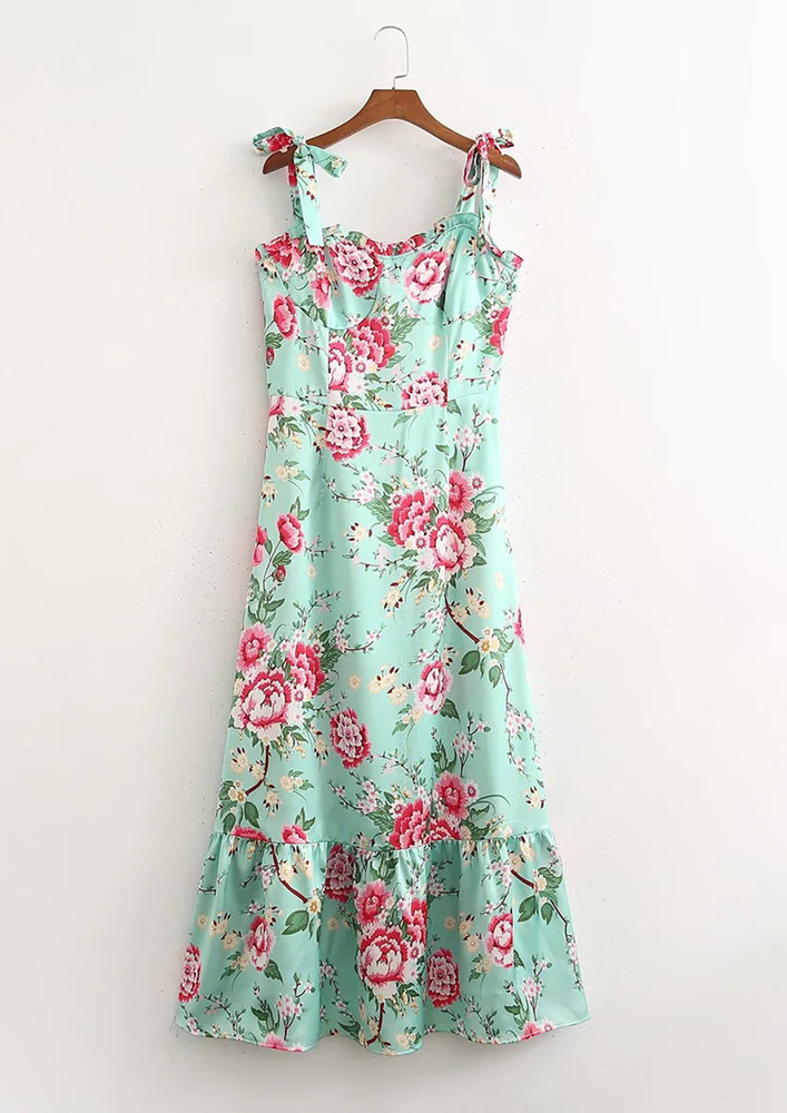 Vibrant Hues Printed Dress