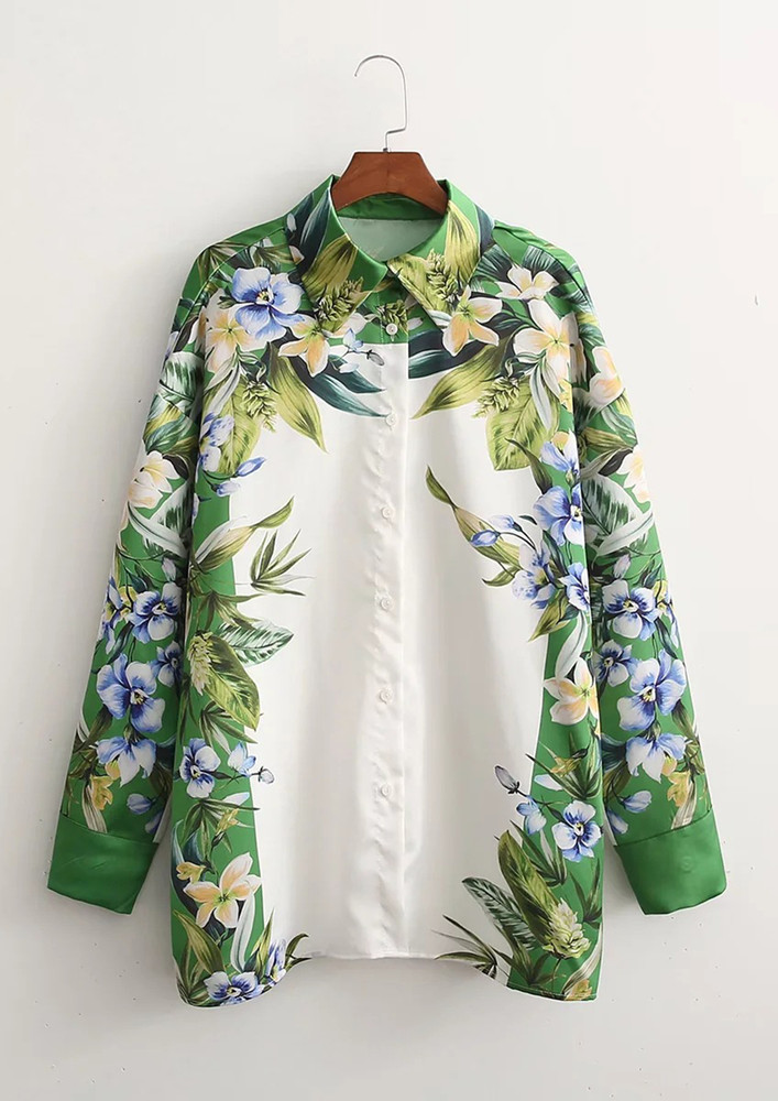Efflorescent Printed Shirt