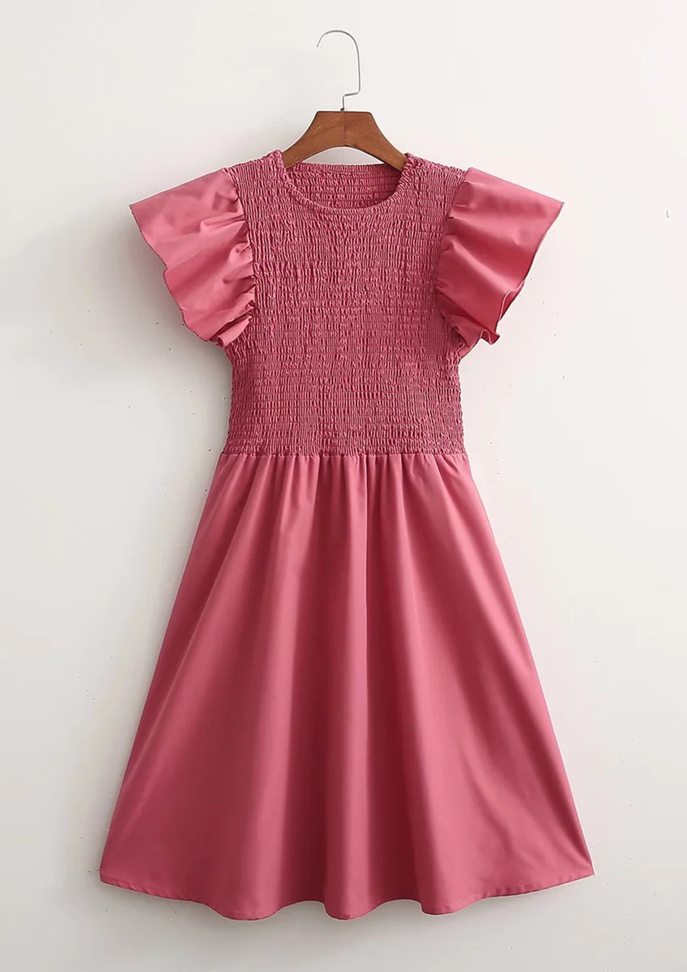 FLUSHED WITH HAPPINESS PINK DRESS