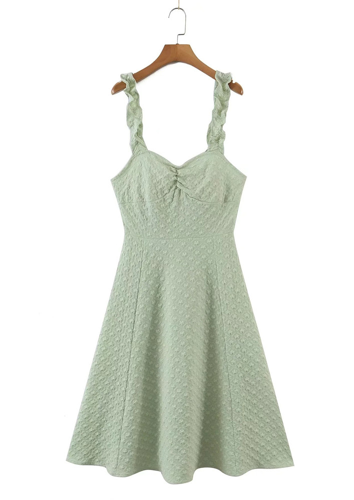 Babydoll Green Dress