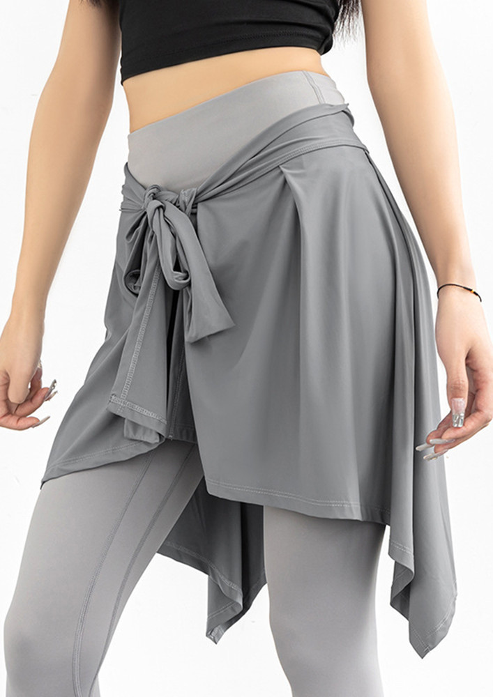 GO-TO ACTIVEWEAR GREY COVER-UP