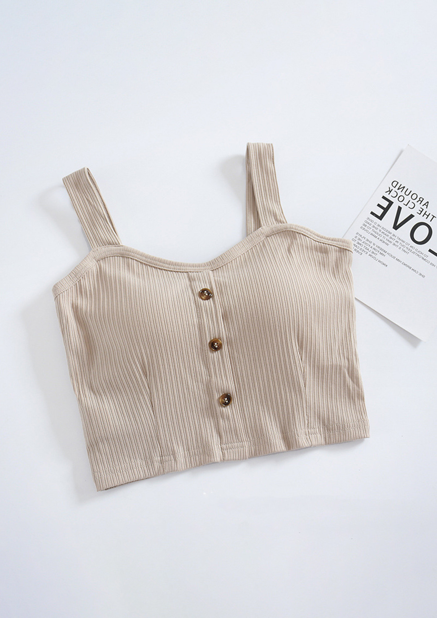FALL IS COMING APTICOT CROP TOP