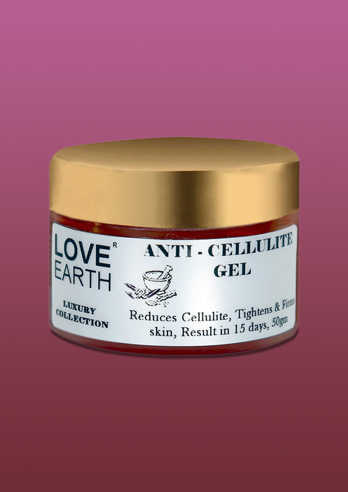Love Earth Anti Cellulite Gel & Slimming Gel For Body Fat Reduction 50gm