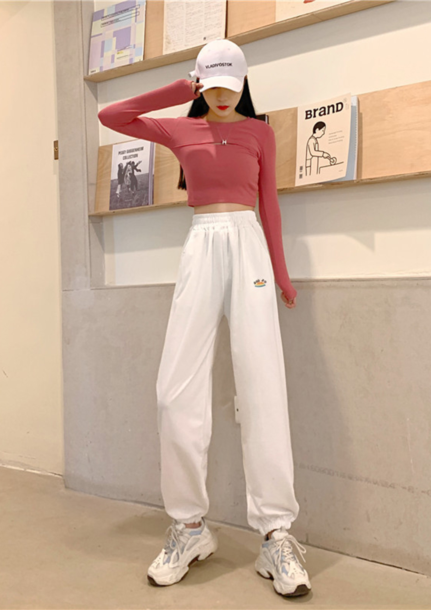 Buy CHILL SCENE WHITE JOGGERS for Women Online in India
