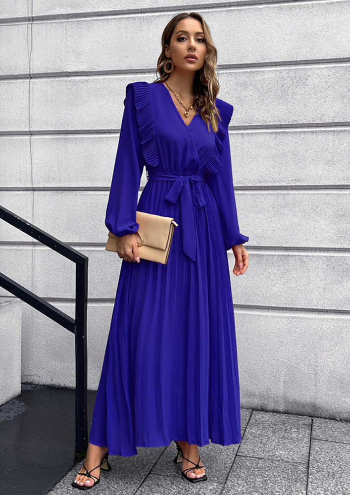 Elegance Is Here Blue Dress