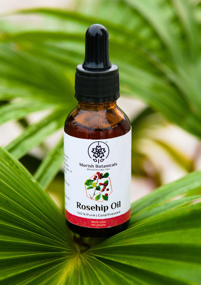 Rosehip Oil, 30ml( Cold Pressed Rosehip Seed Oil & Unrefined )