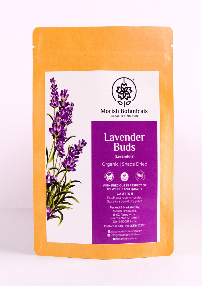 Morish Botanicals, Lavender Buds (kashmiri Lavender Flower)-50gm