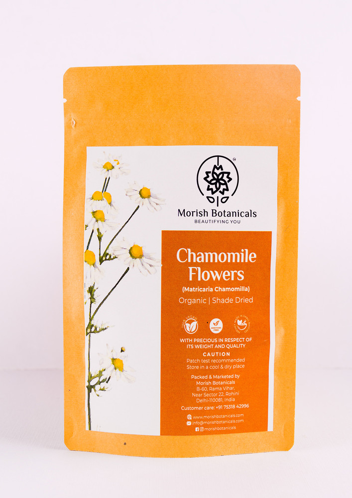 Morish Botanicals, Chamomile Flowers (Dried)-50gm