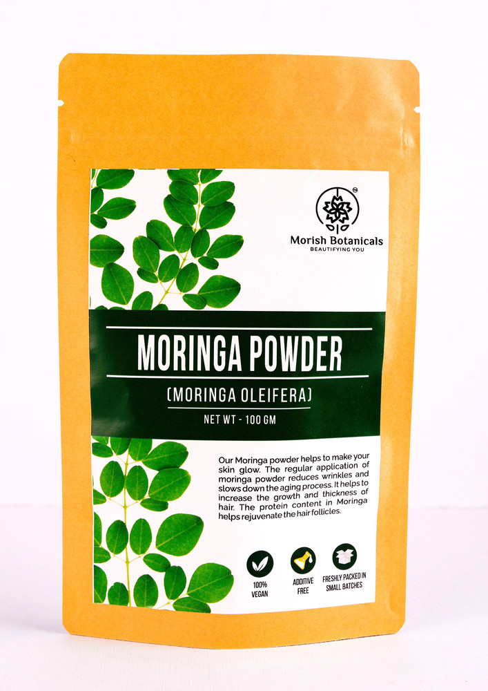 Morish Botanicals, Moringa Powder , 100 Gms