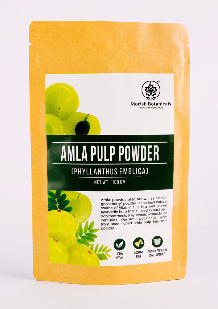 Morish Botanicals, Amla Pulp Powder, 100gms