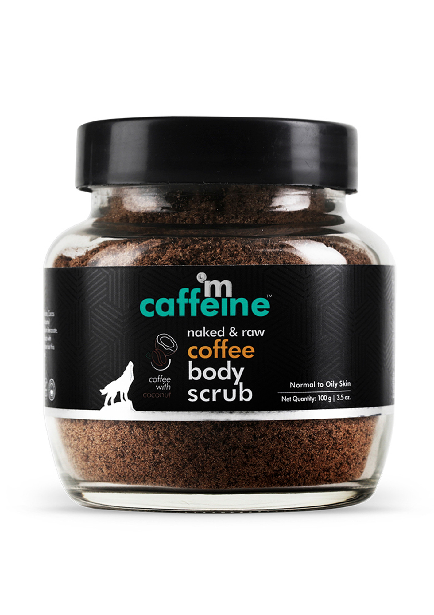 MCAFFEINE EXFOLIATING COFFEE BODY SCRUB FOR TAN REMOVAL & SOFT-SMOOTH SKIN - 100% NATURAL & VEGAN (100 GM)