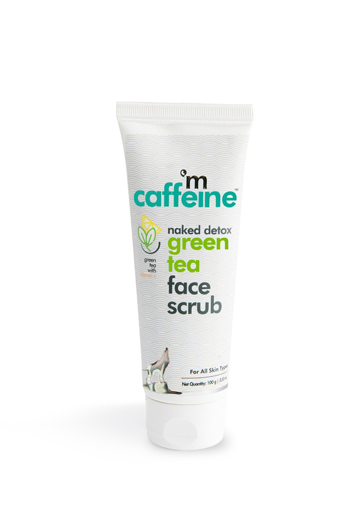Mcaffeine Naked Detox Exfoliating Green Tea Face Scrub (100 Gm)
