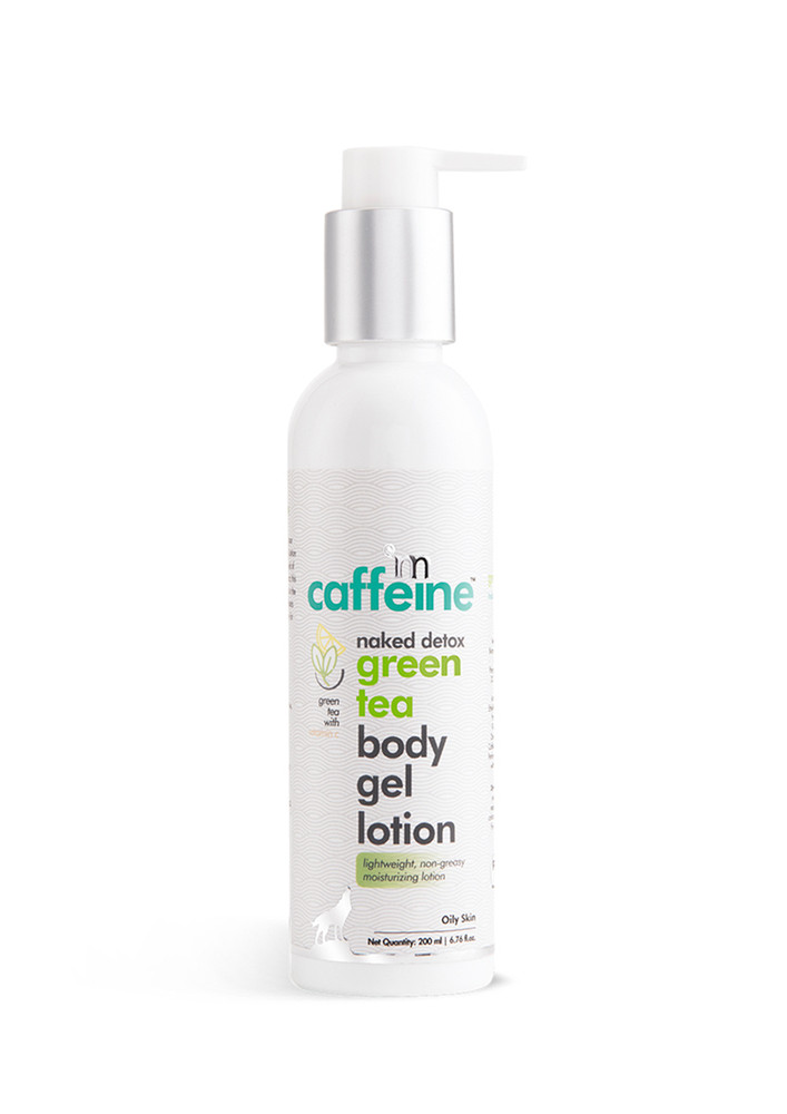 Mcaffeine Naked Detox Hydrating Green Tea Body Gel Lotion(200 Ml)