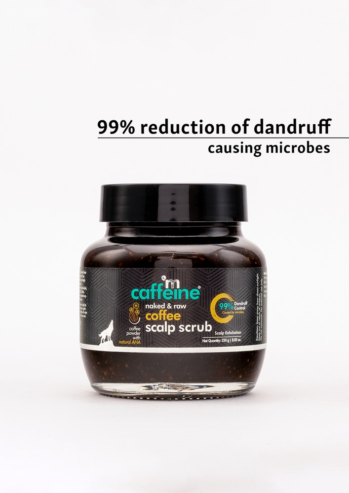 Mcaffeine Anti Dandruff Coffee Scalp Scrub With 99% Dandruff Control Treatment; Sulfate-paraben Free