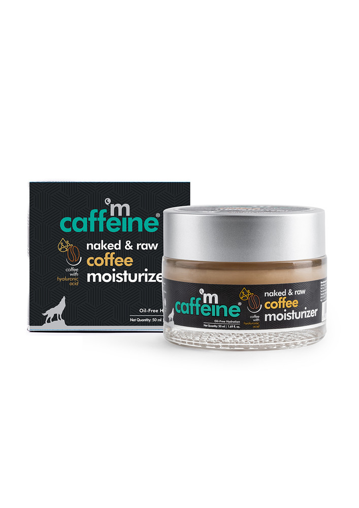 MCAFFEINE OIL-FREE COFFEE MOISTURIZER WITH HYALURONIC ACID & PRO VITAMIN B5 FOR INSTANT HYDRATION (50ML)