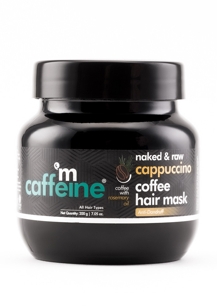 MCAFFEINE NAKED & RAW CAPPUCCINO COFFEE HAIR MASK (200 GM)