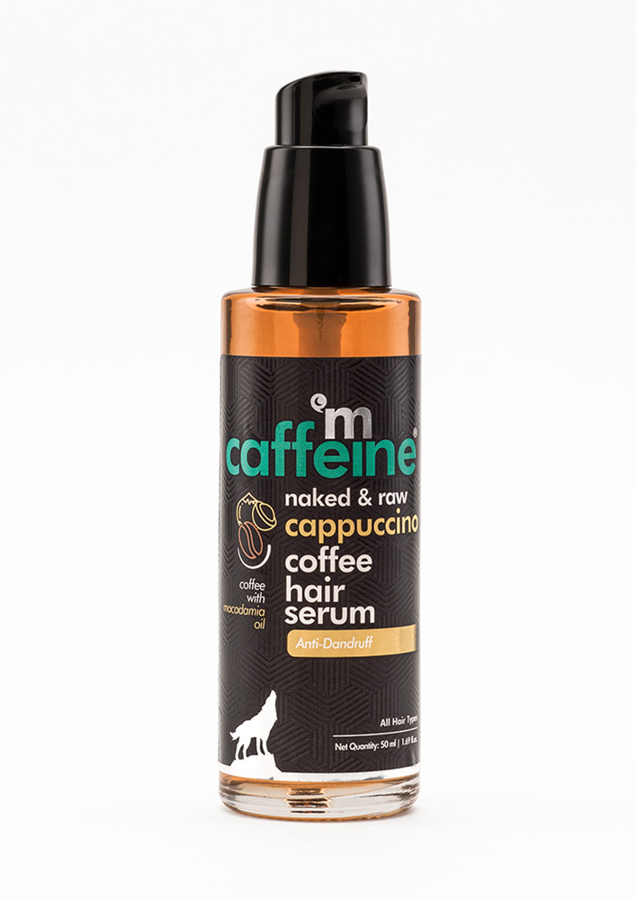 MCAFFEINE NAKED & RAW CAPPUCCINO COFFEE HAIR SERUM (50 ML)