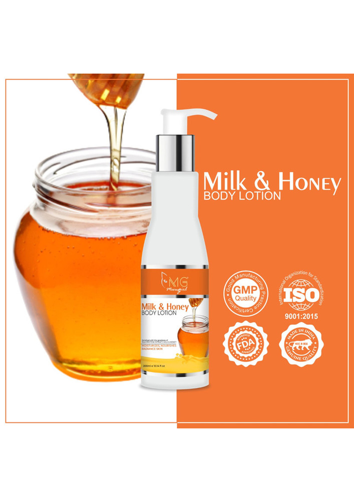 MGmeowgirl Milk & Honey Body Lotion - pump bottle (200 ml)