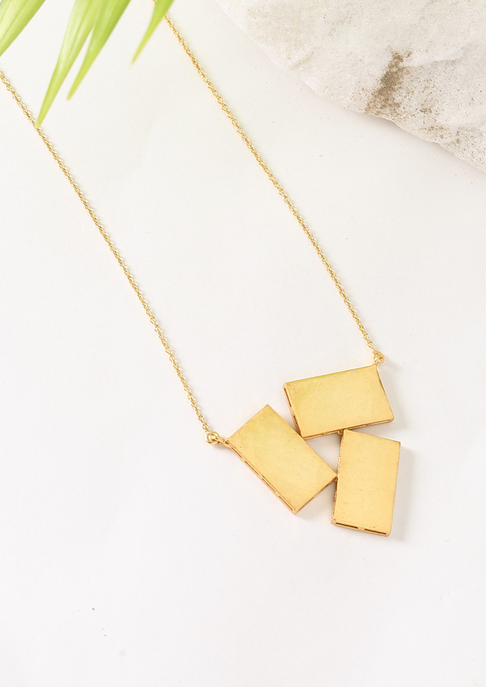 Anarchy Necklace Golden