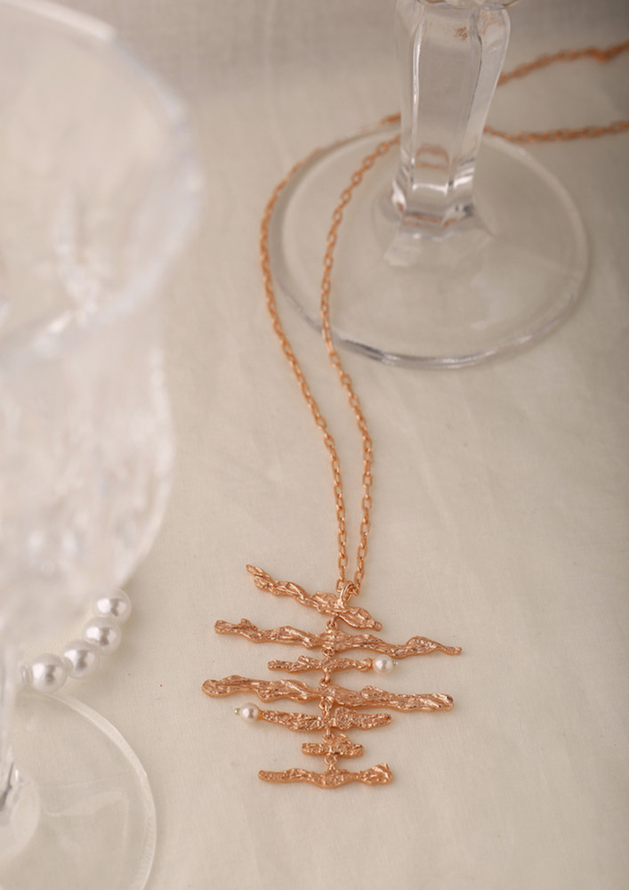 Marianne Necklace Rosegold