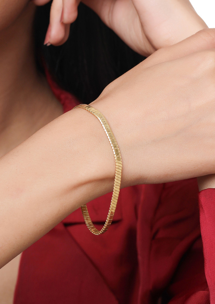 Snake Chain Bracelet Golden
