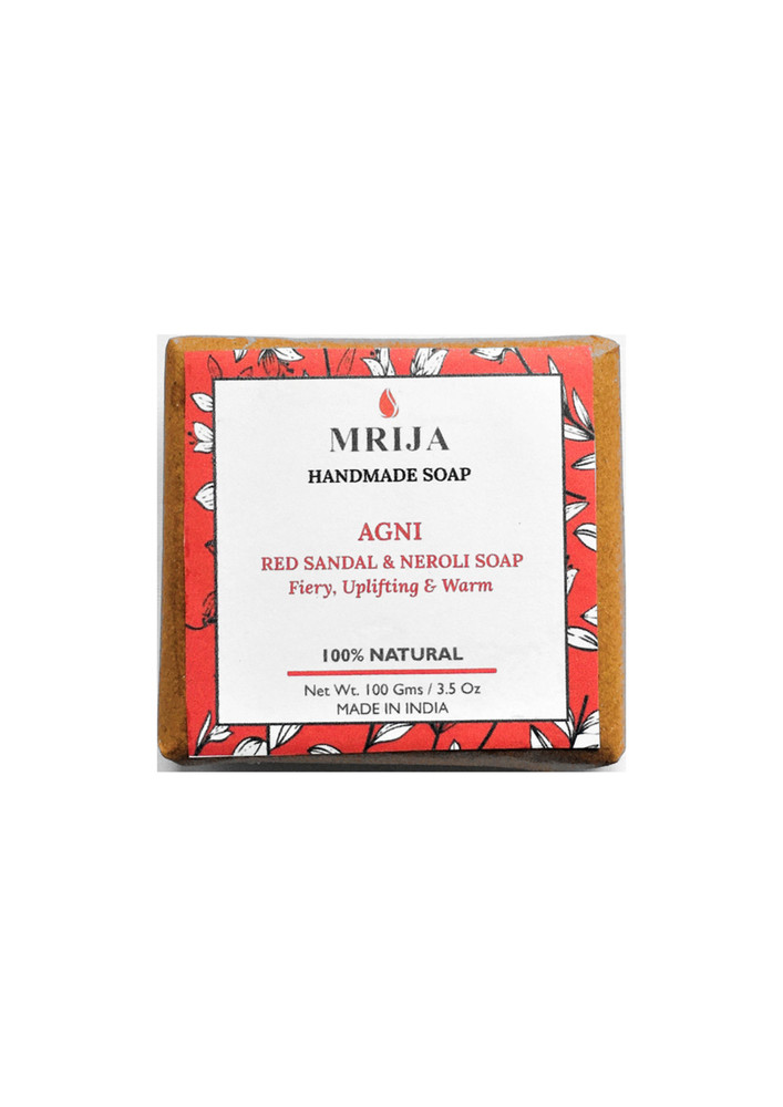 Mrija Agni Red Sandal & Neroli Soap (130 Gms)
