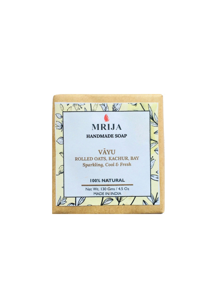 Mrija Vayu - Rolled Oats, Kachur & Bay Soap (130 Gms)