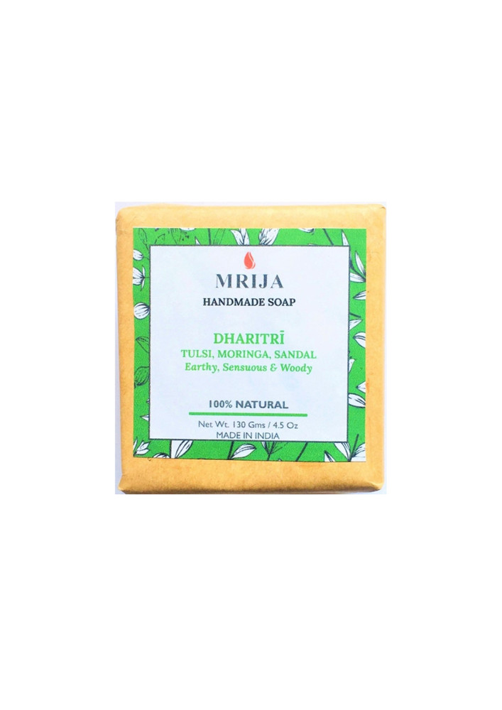 Mrija Dharitri Tulsi, Moringa & Sandal Soap (130 Gms)
