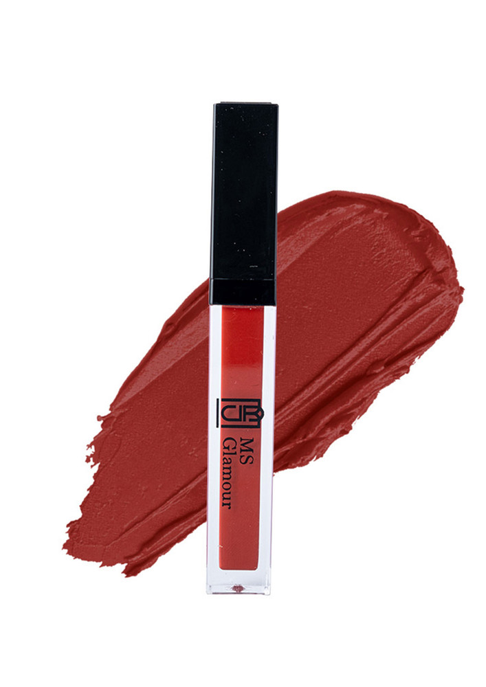MS Glamour Matte Liquid Lip Color 7 Iconic Shades Deep-Intense 100% Vegan - Dusty Rose