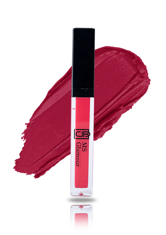 MS Glamour Matte Liquid Lip Color 7 Iconic Shades Deep-Intense 100% Vegan - Sassy