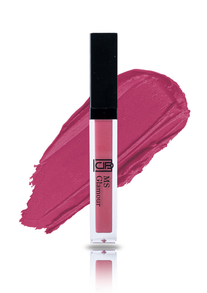 MS Glamour Matte Liquid Lip Color 7 Iconic Shades Deep-Intense 100% Vegan - Viper