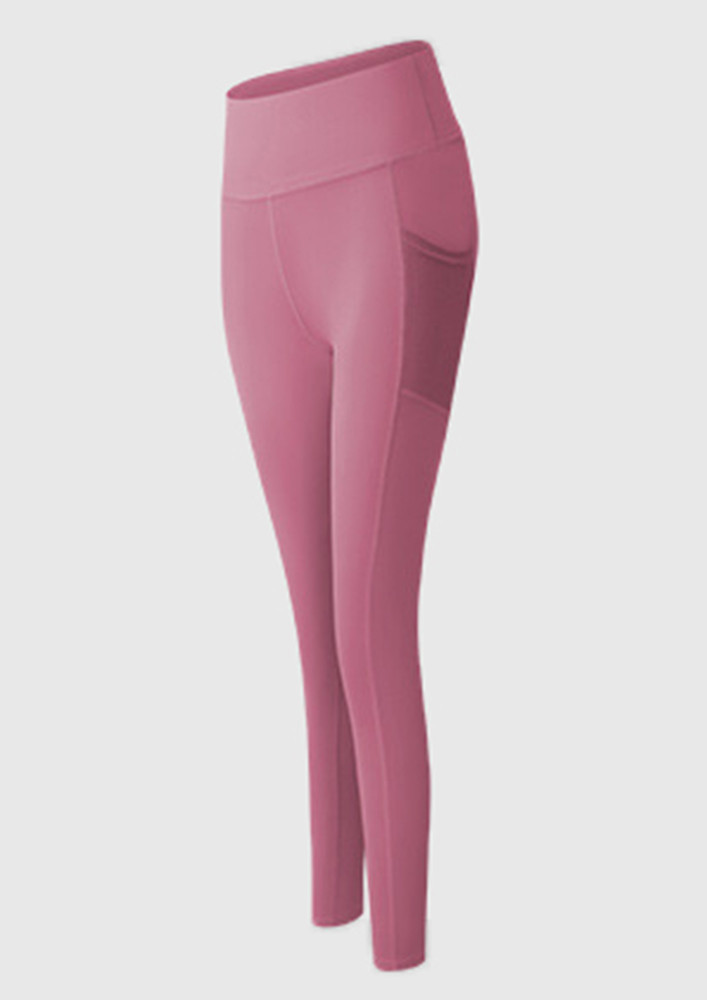 So Convenient Pink Yoga Pants