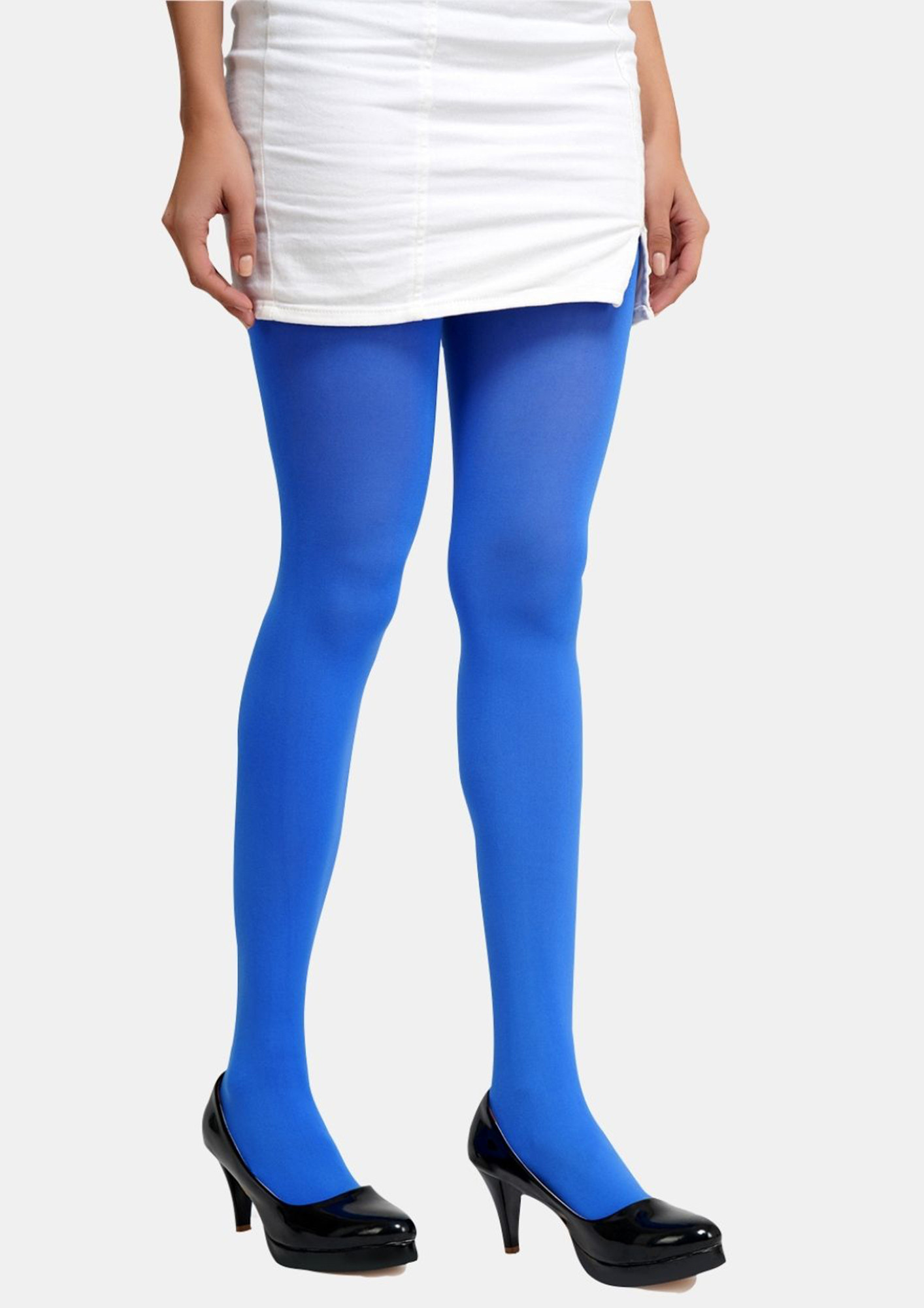 Buy NEXT2SKIN Women Nylon Opaque Pantyhose Stockings With Super
