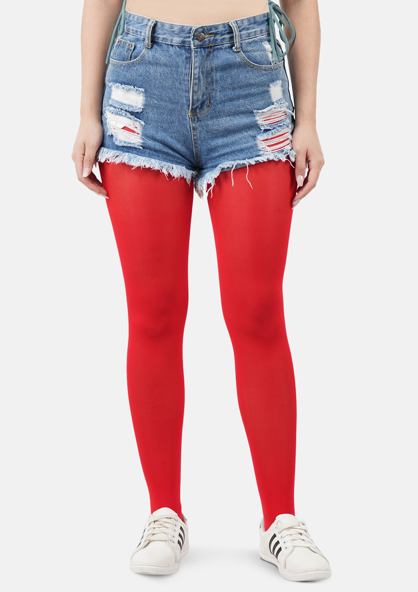 Buy Dchica Solid Red Shorts with inner tights for girls - Pack of 1 Online  at Best Prices in India - JioMart.