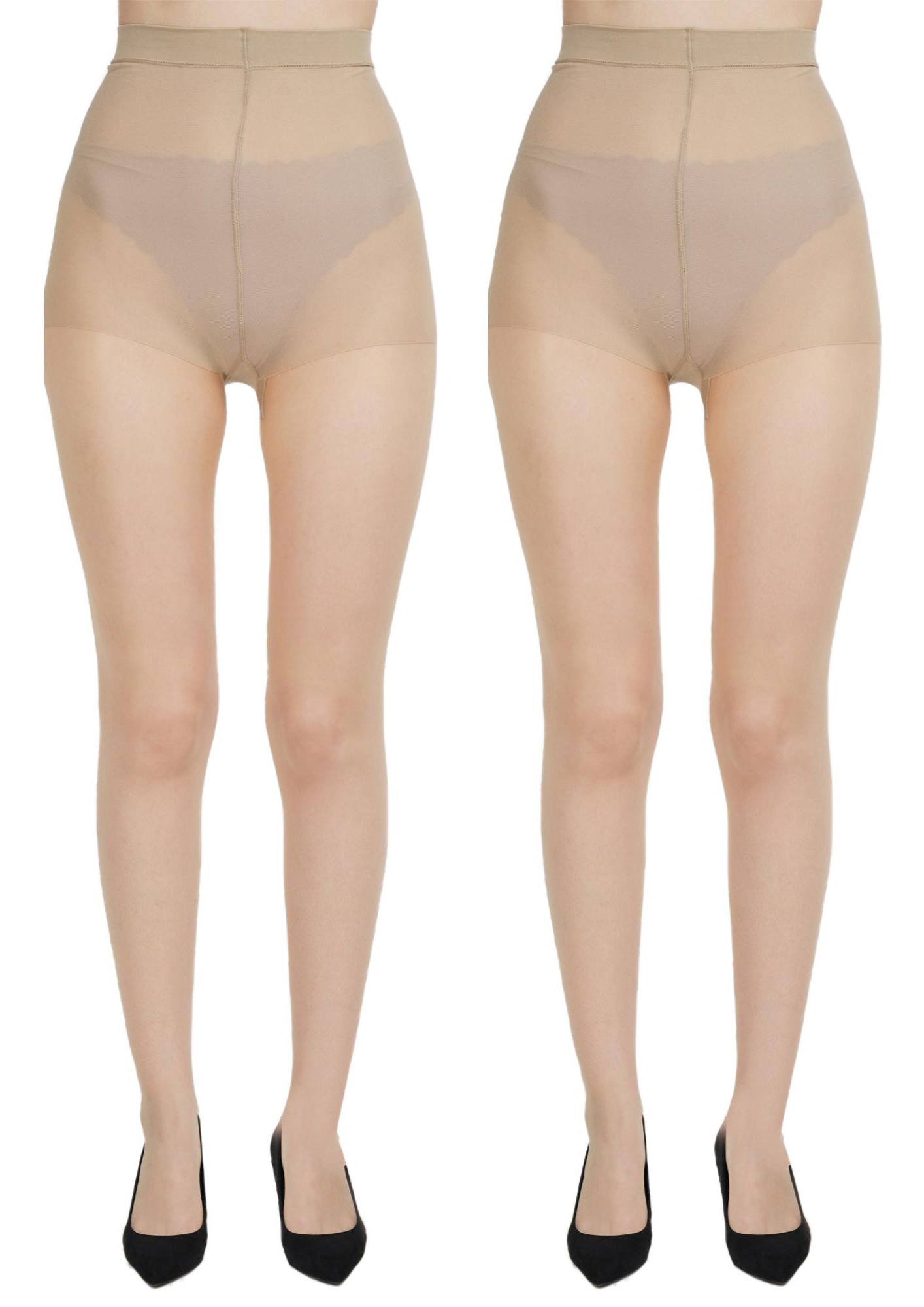 Buy NEXT2SKIN Women's Nylon Sheer Transparent Pantyhose Stockings