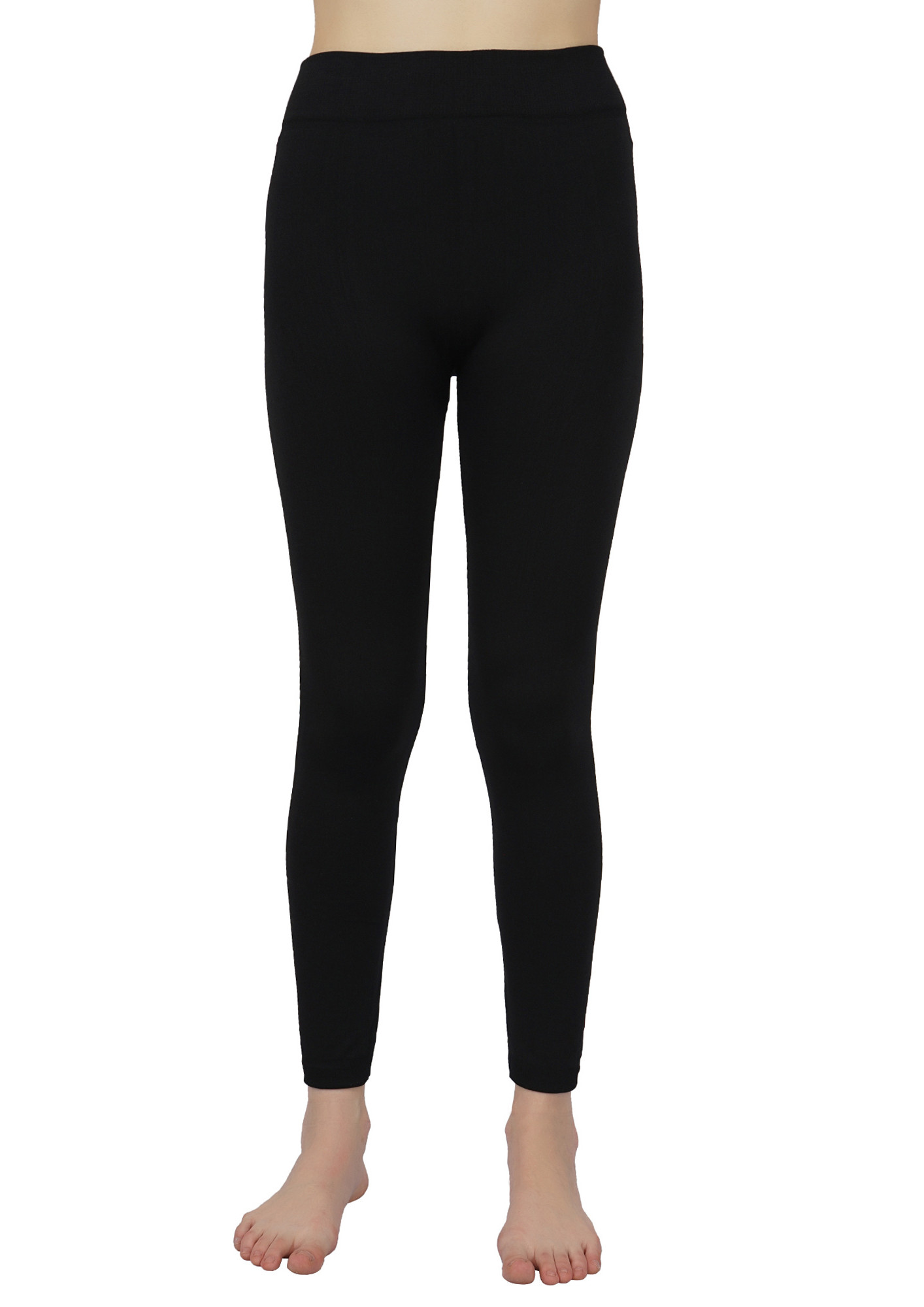 Buy online Black Woolen Leggings from winter wear for Women by