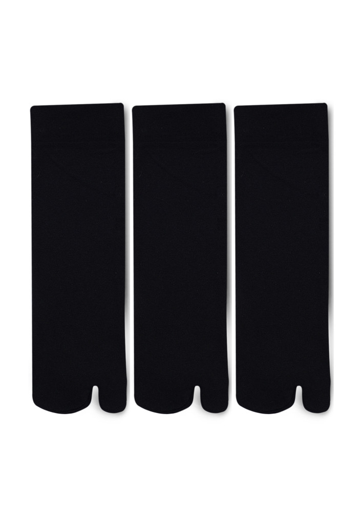 N2s Next2skin Women's Nylon Fleece Thumb Winter Socks - Pack Of 3 Pairs (n2s906_pz, Black, Free (22-24 Cm))