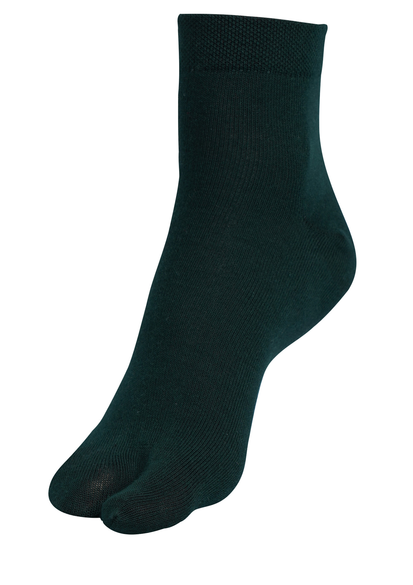 N2S NEXT2SKIN Women's Ankle Length Cotton Thumb Socks (Pack of 3)(BottleGreen)
