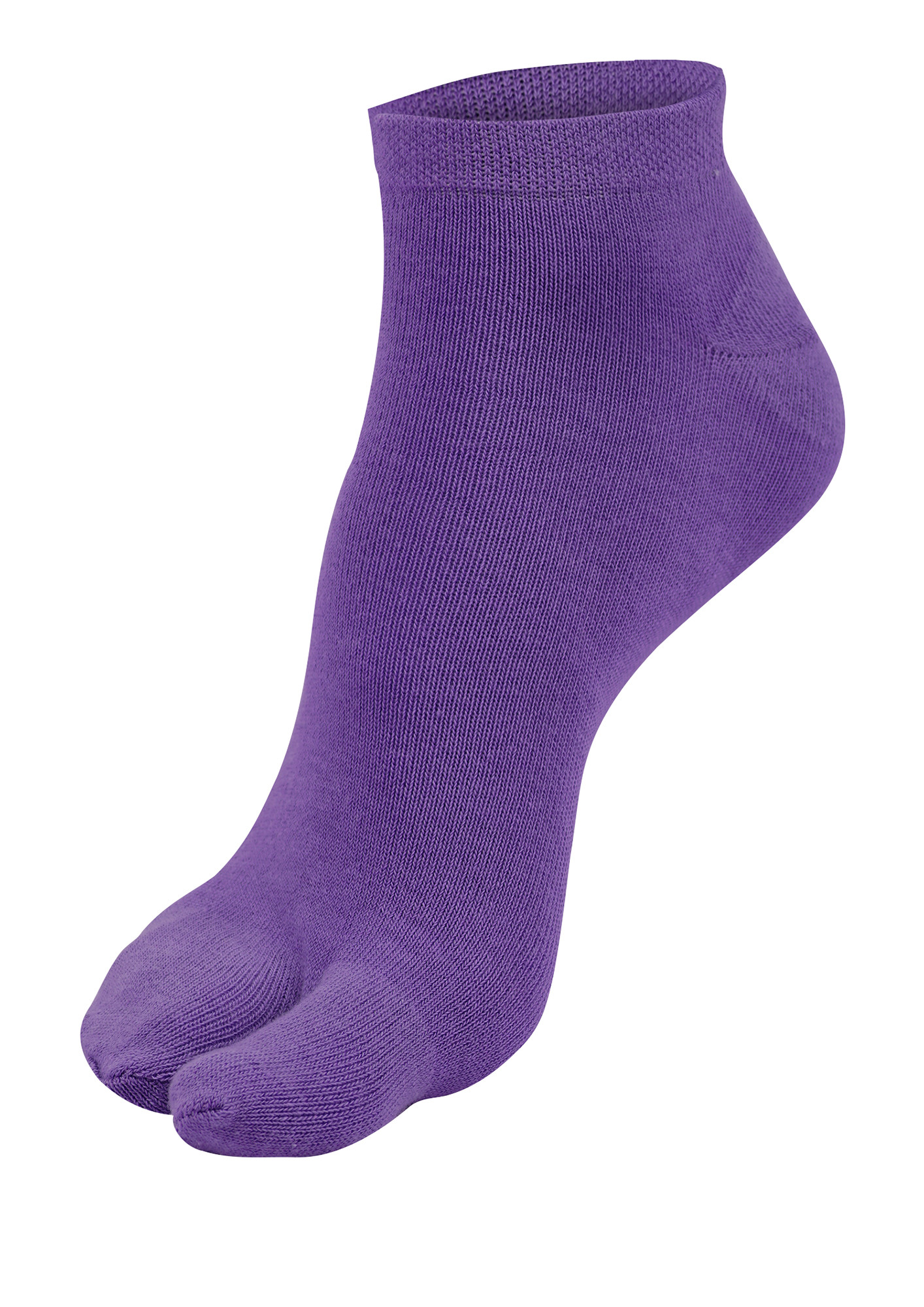 N2S NEXT2SKIN Women's Ankle Length Cotton Thumb Socks (Pack of 3)(Purple)