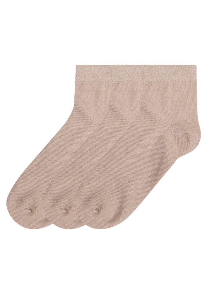 N2s Next2skin Women's Ankle Length Socks - Pack Of 3 Pairs (skin:skin:skin)