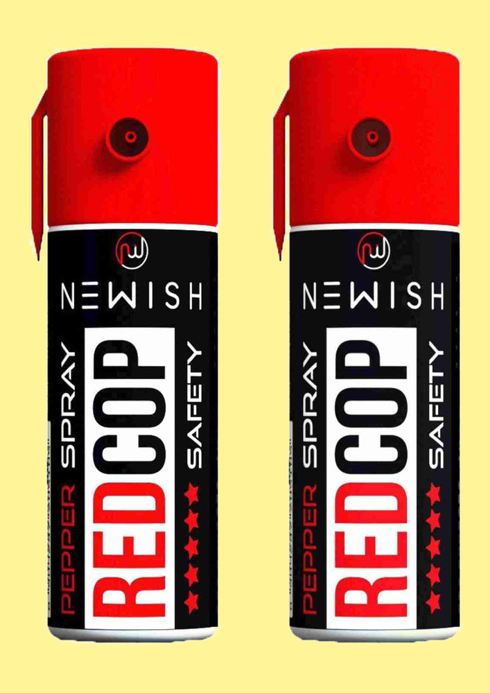 Newish- Red Cop | Powerful | Self Defense For Women 70 Ml | 50 Shots | Range Upto-15 Feet Pepper Stream Spray