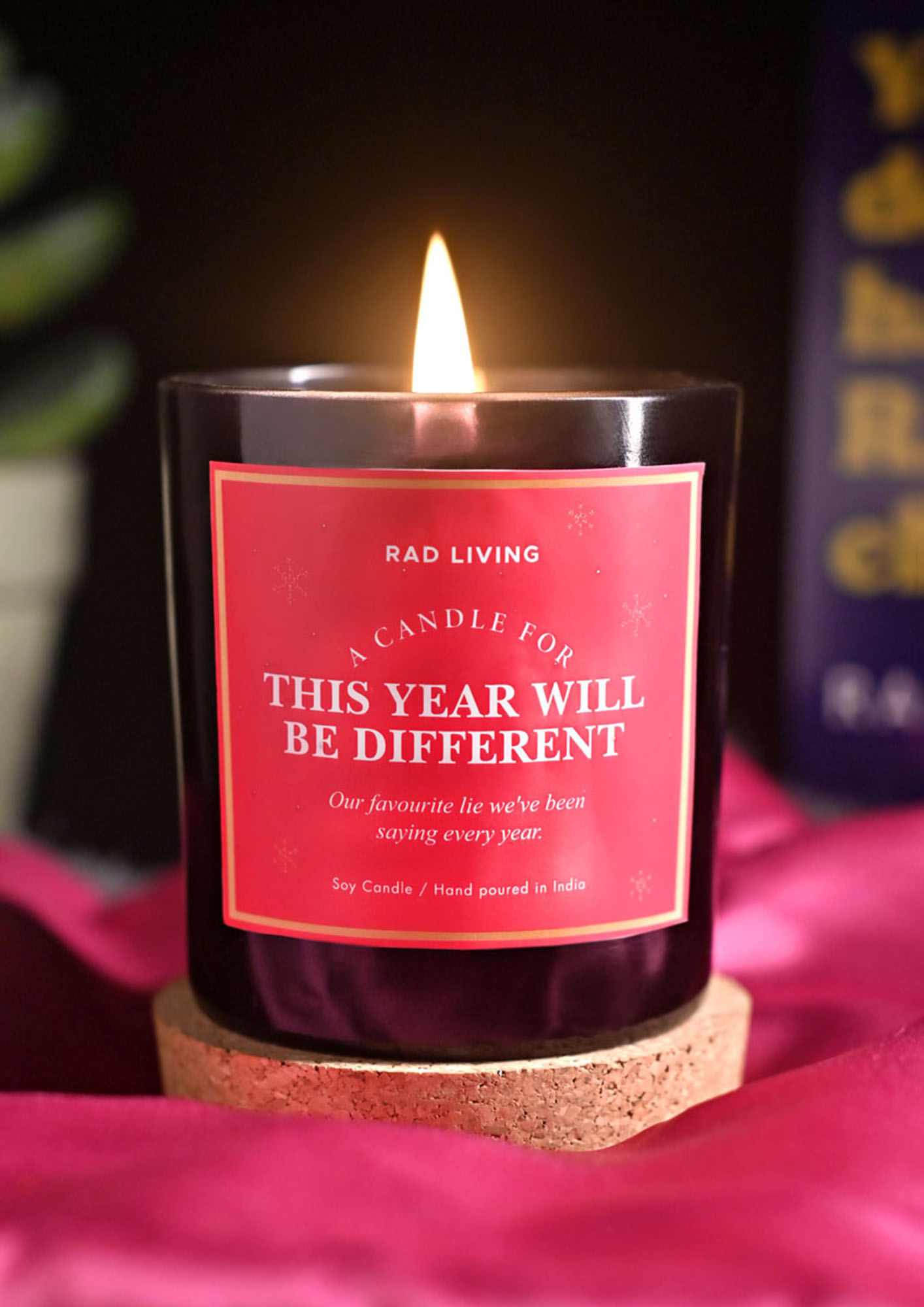 This Year Will Be Different - Saltwater Sea musk Scented Candle