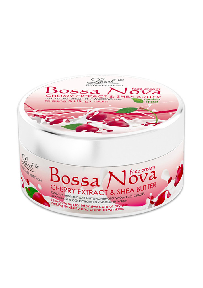 BOSSA NOVA Face Cream Cherry Extract & Shea Butter (Made in Europe)