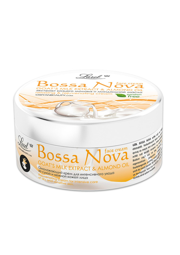 Bossa Nova Face Cream Goat's Milk Extract & Almond Oil (made In Europe)