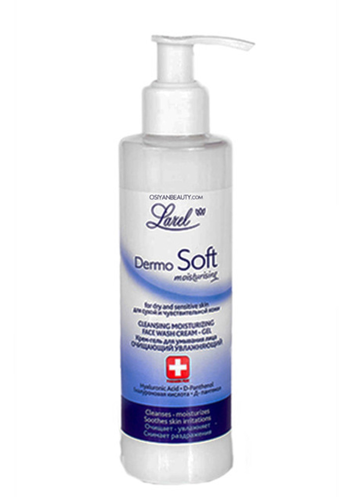 DERMOSOFT Cleansing Moisturizing Face Wash Cream-Gel (Made in Europe)
