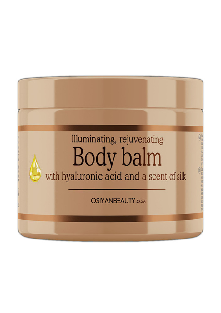 Rejuvenating Body Balm with hyalronic acid and a scent of silk (Made in Europe)