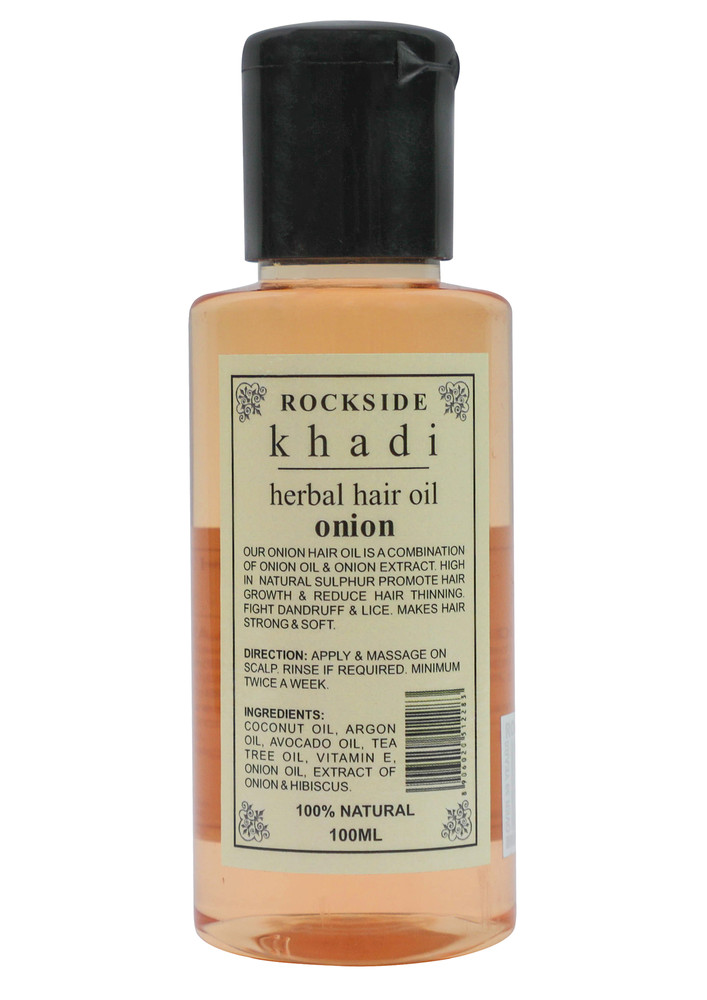 Rockside Khadi Herbal Onion Hair Oil (  Set Of 2 )