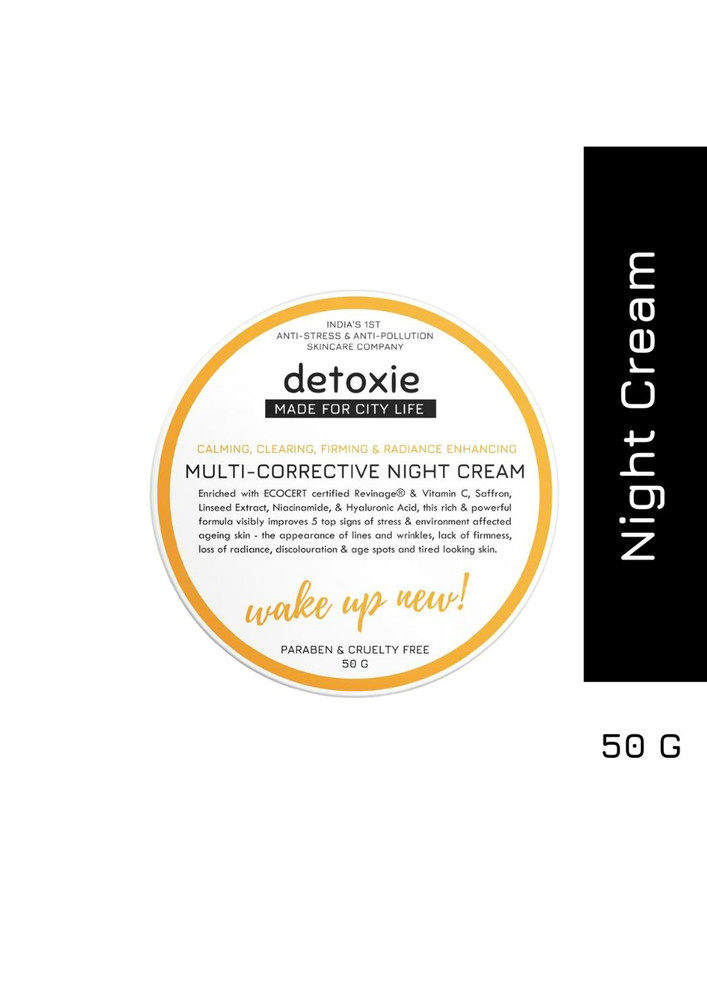 Detoxie - Multi-corrective Night Cream - 50gm
