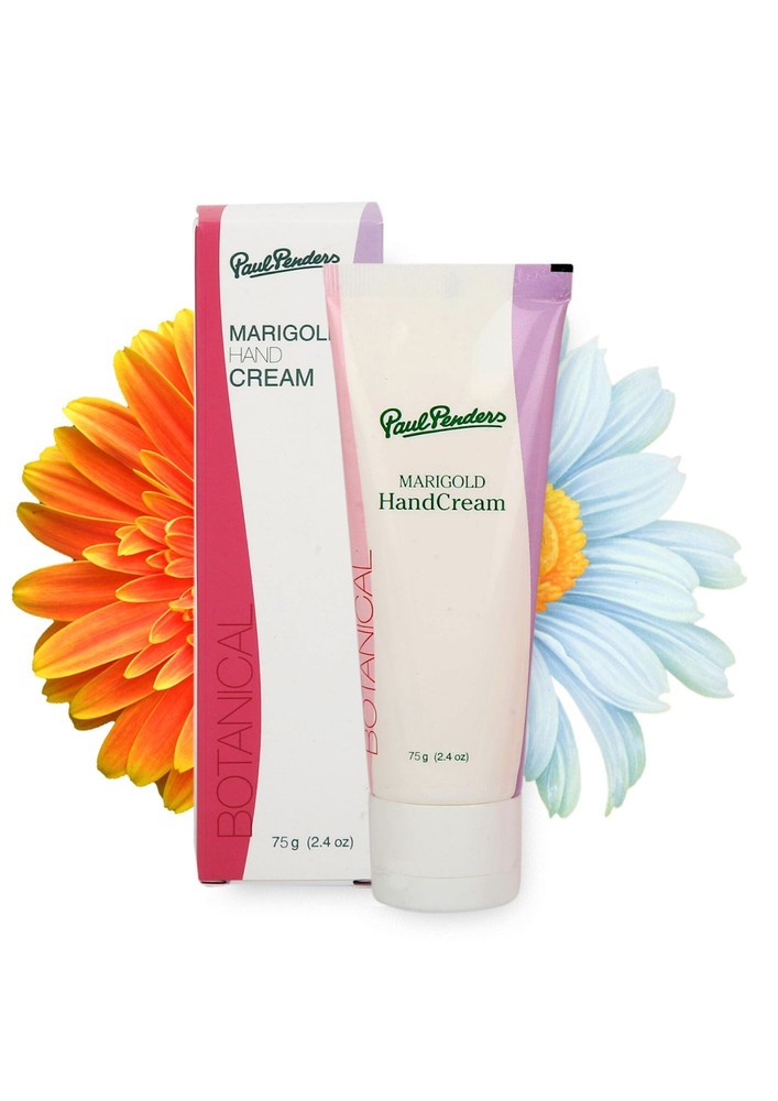 Paul Penders Marigold Moisturizing Handcream With Non-greasy, Non-sticky Formula For Soft Hands 75g