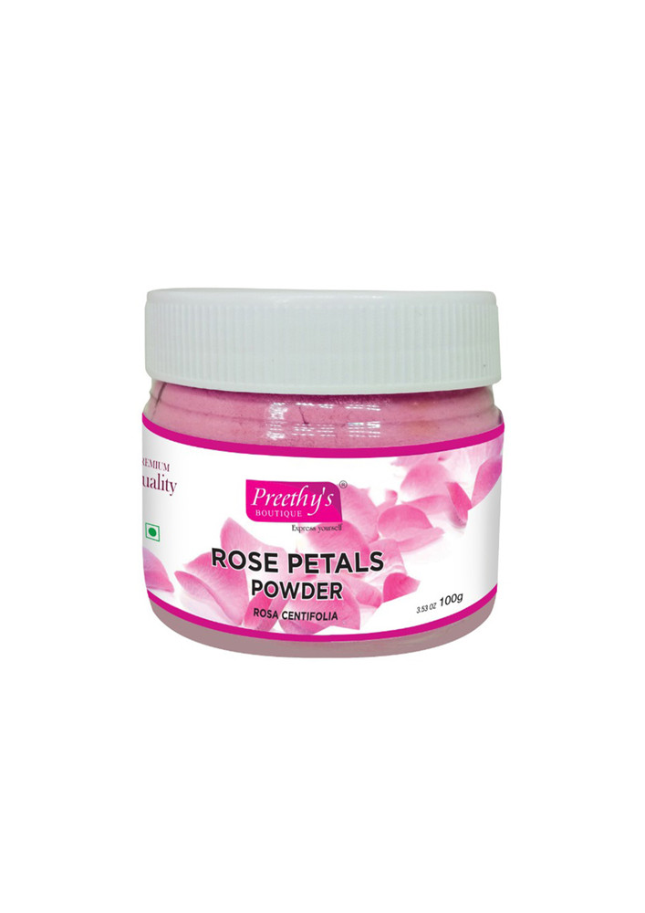 Preethy's Boutique Rose Petals Powder 100gm